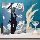 Plaque Photo Rusty the Lineman (Côté)