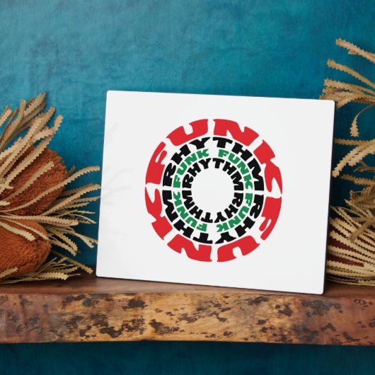 Plaque Photo Rythme funk Funk Rhythme funk (Côté)