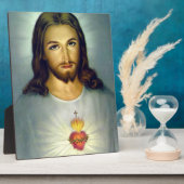 Plaque Photo Sacré Coeur De Jésus (Côté)