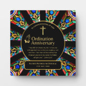 Plaque Photo Sacré Prêtre Cadeau Pasteur diacre Ordination pers (Devant)
