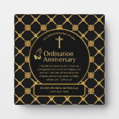 Plaque Photo Sacré Prêtre Cadeau Pasteur diacre Ordination pers (Devant)