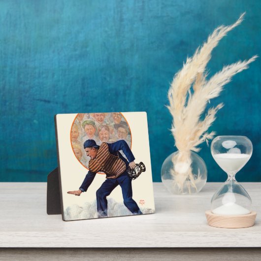 Plaque Photo Safe at the plate (Insitu)