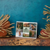 Plaque Photo Sage Green Wings Chig Paws Memorial Photo Collage (Côté)