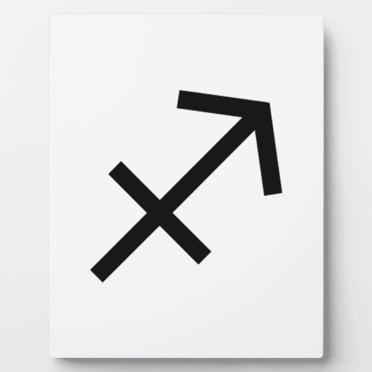 Plaque Photo Sagittaire (Devant)