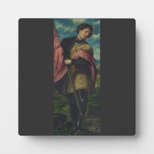 Plaque Photo Saint Alexandre de Rome Martyr Héroïque Art