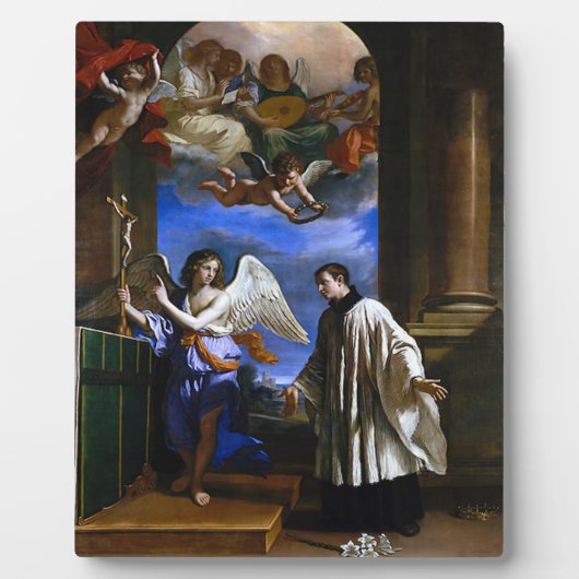 Plaque Photo Saint Aloysius de Gonzaga (Devant)