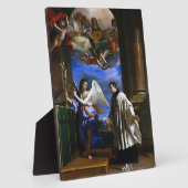 Plaque Photo Saint Aloysius de Gonzaga (Côté)