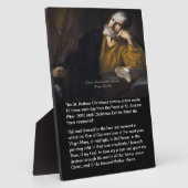 Plaque Photo Saint Andrew Christmas Novena (Côté)