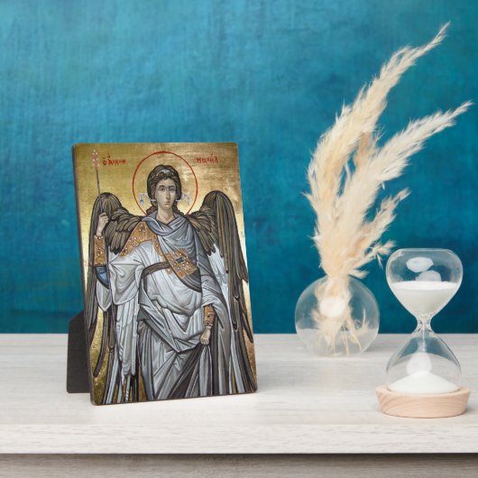 Plaque Photo Saint Archange Michael (Côté)