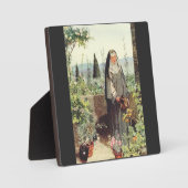 Plaque Photo Saint-Catherine de Sienne (Recto)