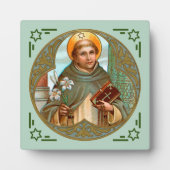 Plaque Photo Saint Dominique de Guzman (BK 07) (Devant)