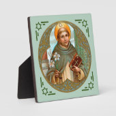 Plaque Photo Saint Dominique de Guzman (BK 07) (Recto)