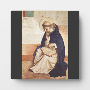 Plaque Photo Saint Dominique par Fra Angelico Renaissance Beaux