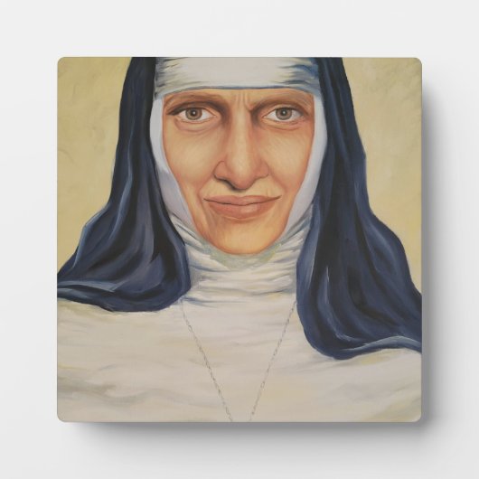 Plaque Photo Saint Dulce des pauvres (Devant)