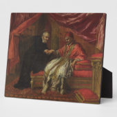 Plaque Photo Saint Filippo Neri Curing Pope Clemente VIII (Côté)