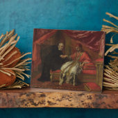 Plaque Photo Saint Filippo Neri Curing Pope Clemente VIII (Côté)