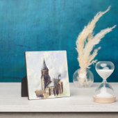 Plaque Photo Saint Germain des Prés Eglise Paris (Insitu)