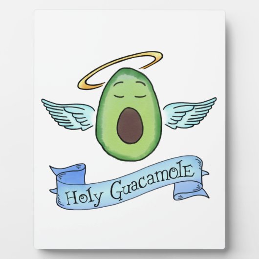 Plaque Photo Saint Guacamole ! (Devant)