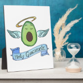 Plaque Photo Saint Guacamole ! (Côté)