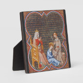 Plaque Photo Saint-Louis IX de France (Recto)