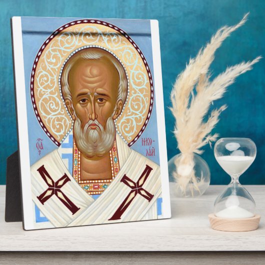 Plaque Photo Saint Nicolas de Myra (Côté)