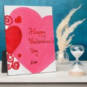 Plaque Photo Saint Valentin (Côté)