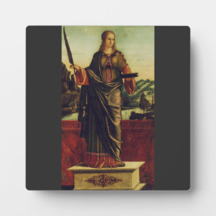 Plaque Photo Sainte Anastasia de Rome Art de luxe