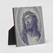 Plaque Photo Sainte Face de Jésus (Recto)