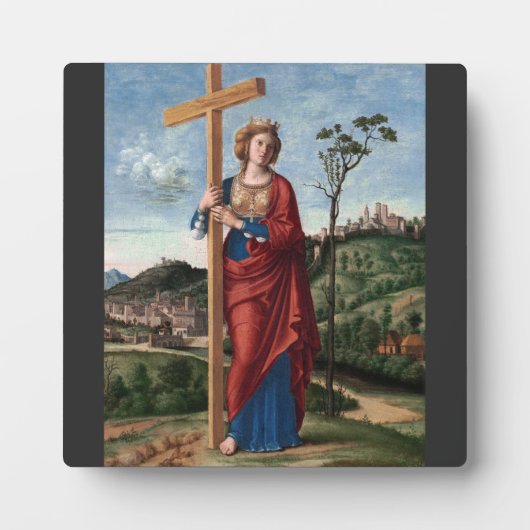 Plaque Photo Sainte-Hélène par Cima da Conegliano (Devant)