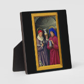 Plaque Photo Saints Cosmas et Damian par Jean Bourdichon (Recto)