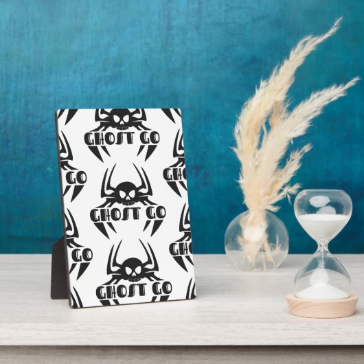 Plaque Photo Saison Éffrayante de Ghost Go (Côté)
