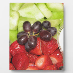 Plaque Photo Salade de fruits