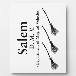 Plaque Photo Salem DMV