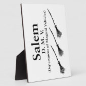 Plaque Photo Salem DMV (Côté)