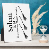 Plaque Photo Salem DMV (Côté)