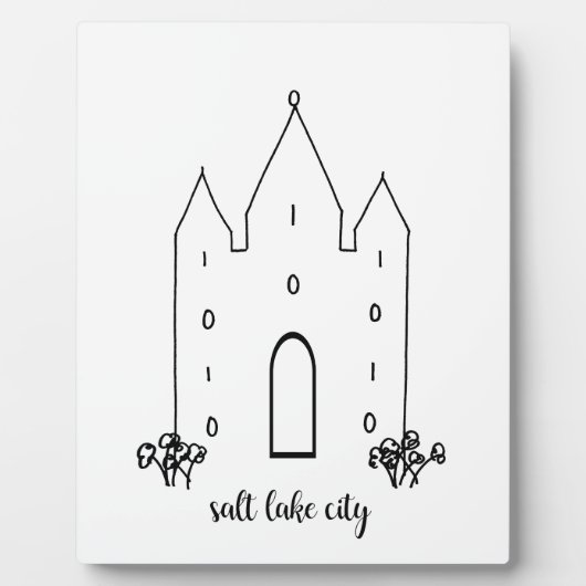 Plaque Photo salke city utatemple (Devant)