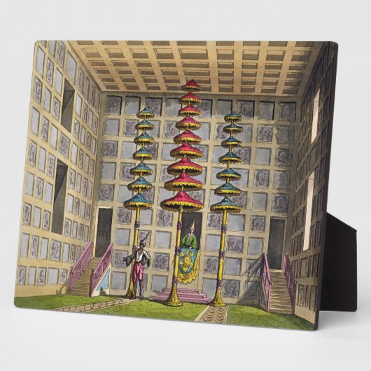 Plaque Photo Salle du public, Cochin Chine, assiette 88 de 'Le (Côté)