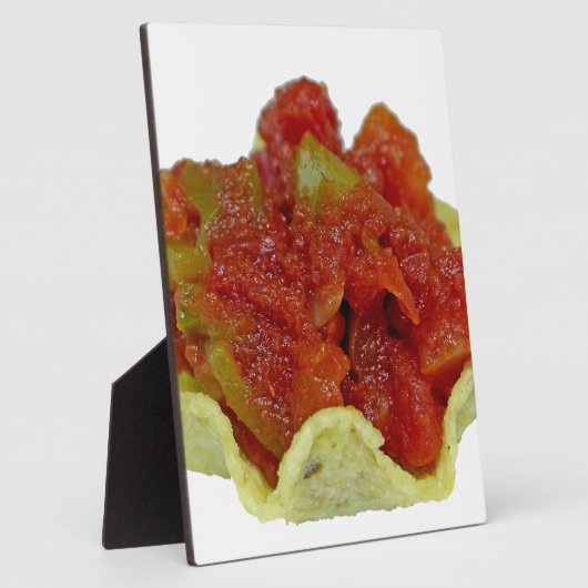 Plaque Photo Salsa maison (Côté)