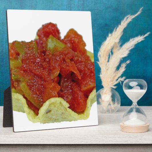 Plaque Photo Salsa maison (Côté)