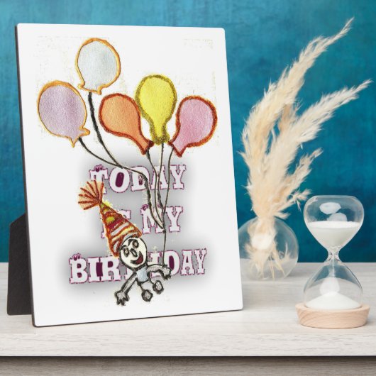 Plaque Photo Salutation d'anniversaire : Joyeux Bro d'anniversa (Côté)