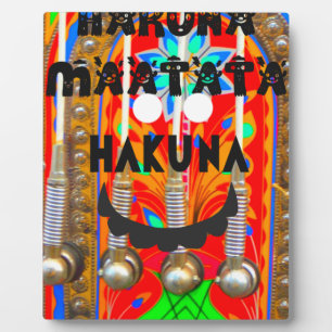 Plaque Photo Samba couleurs du carnaval Hakuna Matata blings.pn