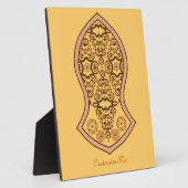 Plaque Photo Sandal of the Prophet (orange) (Côté)