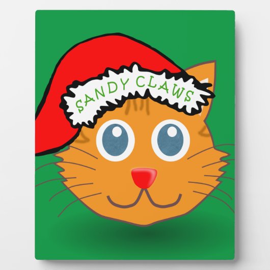 Plaque Photo Sandy Claws (Devant)