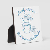 Plaque Photo Sandy Toe & Bridesmaitres Objectifs Bachelorette c (Recto)