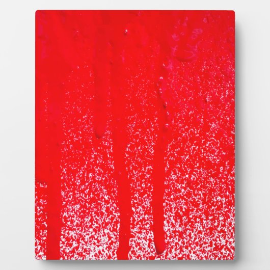 Plaque Photo sang coulant (Devant)