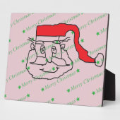 Plaque Photo Santa Claus (Côté)