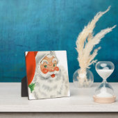 Plaque Photo Santa Claus rétro vintage (Insitu)