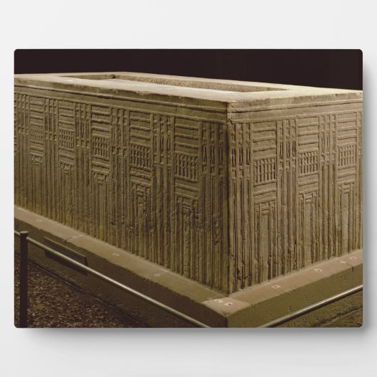 Plaque Photo Sarcophage d'Abu Roach (calcaire) (voir aussi 3 (Devant)