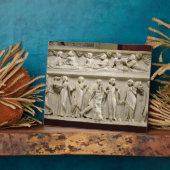 Plaque Photo Sarcophage des Muses, romain (marbre) (Côté)