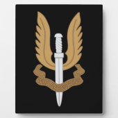 Plaque Photo SAS britannique (Devant)